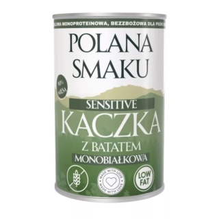 Polana Smaku - Sensitive Kaczka z batatami 400g