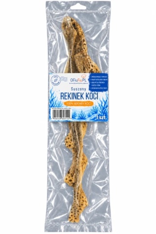 OFiuFiuPL Suszony Rekinek Koci 1 szt. – naturalny rybny gryzak dla psa