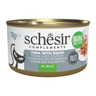 Schesir Complements Tuńczyk z Kalmarami w Galarecie 70g Puszka