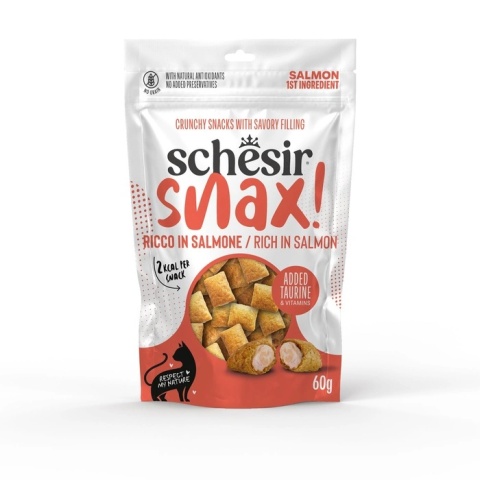 Shesir Snax, przysmak z nadzieniem, dla kota, wołowina, 60g