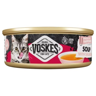 VOSKES Cat Soup with Salmon 50 g – zupa z łososia dla kota