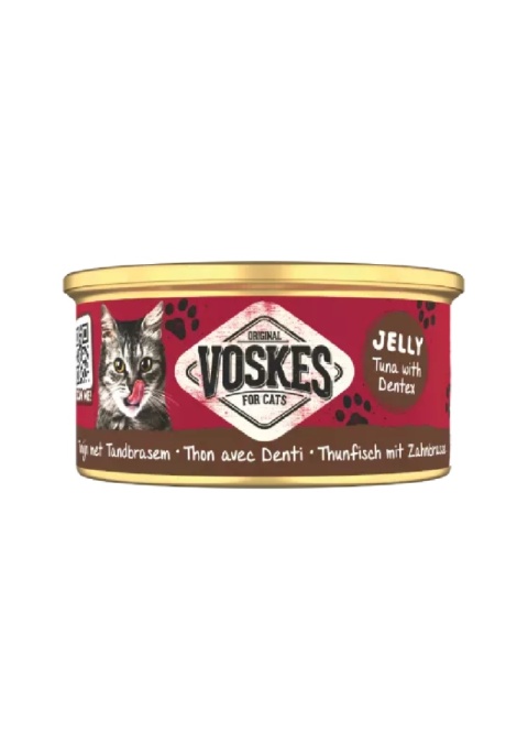 VOSKES Tuna with Dentex 85 g – tuńczyk z kielczakiem w galaretce dla kota