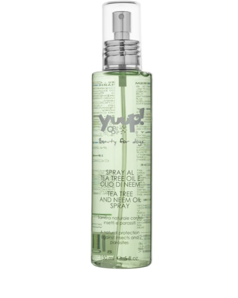 Yuup! Home Tea Tree and Neem Oil Spray 150ml- spray spacerowy na bazie olejków etrycznych, odstraszajacy kleszcze,dla psa i kota