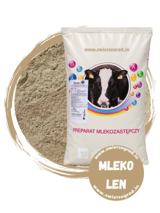 Biglak Cielak Len –20kg – preparat mlekozastępczy z siemieniem lnianym dla cieląt od 7 dnia życia