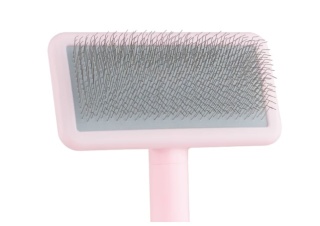 Blovi Basic Soft Slicker Brush - r. S mała szczotka pudlówka z krótkimi pinami 12mm, różowa