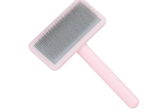 Blovi Basic Soft Slicker Brush - r. S mała szczotka pudlówka z krótkimi pinami 12mm, różowa