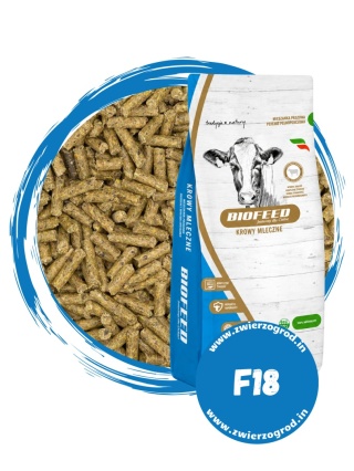 Dobromilk F1 18 Biofeed 10 kg – granulowana pasza uzupełniająca dla krów mlecznych