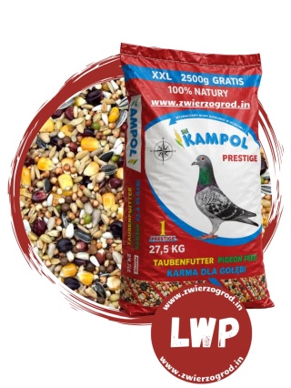 Kampol Lotowa Dla Wdowców Super Prestige LW-P 27.5 kg – wysokoenergetyczna karma lotowa dla gołębi pocztowych