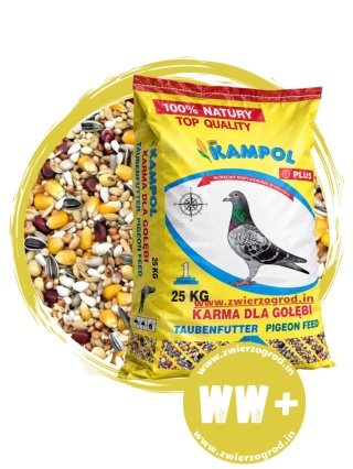 Kampol Super Champion Sport Plus SCH+ – wysokoenergetyczna karma dla gołębi pocztowych na loty konkursowe i długie dystanse