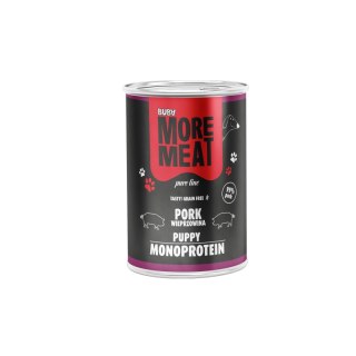 BUBAlicious More Meat mono Pure 400g Puppy wieprzowina