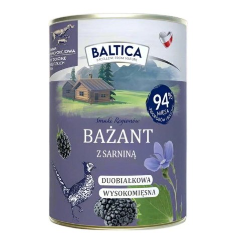 Baltica - Bażant z sarniną 400