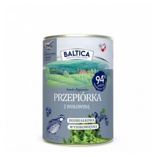 Baltica - Przepiórka z wołowiną 400g