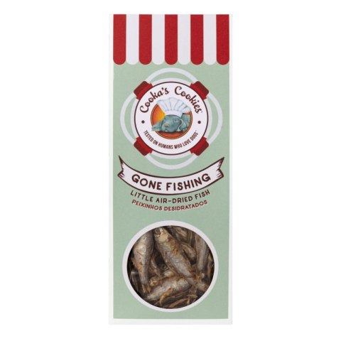 Cooka's Cookies GONE FISHING Suszone powietrzem rybki Omega 90g