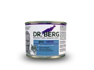 Dr.BERG Pro- NIERE dla kotów - nerki, kamica moczowa (200 g)