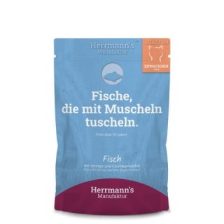 HERRMANN'S Selection Cat Fisch Garnelen - ryby z krewetkami