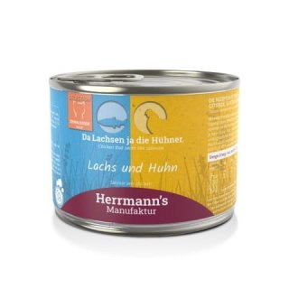 HERRMANN'S Selection Cat Lachs Huhn - łosoś i bio kurczak