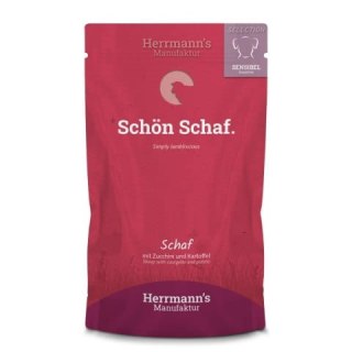 HERRMANN'S Selection Sensitive Dog Schaf - baranina z cukinią