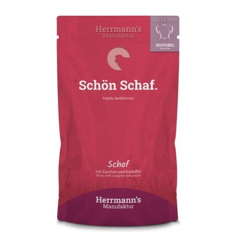 HERRMANN'S Selection Sensitive Dog Schaf - baranina z cukinią