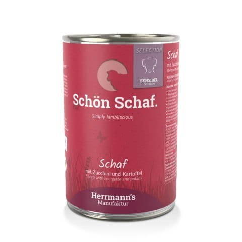 HERRMANN'S Selection Sensitive Dog Schaf - baranina z cukinią