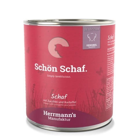 HERRMANN'S Selection Sensitive Dog Schaf - baranina z cukinią