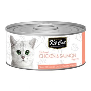 Kit Cat Chicken & Salmon Kurczak i łosoś 80g