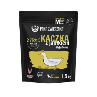 Paka Zwierzaka Karma sucha Kaczka z jabłkiem "M" 1,5kg