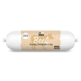 Paka Zwierzaka Kiełbaska PEPE Beef (wołowina) 200g