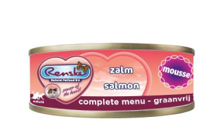 Renske Cat fresh salmon - łosoś, mus, karma pełnoporcjowa (70g)