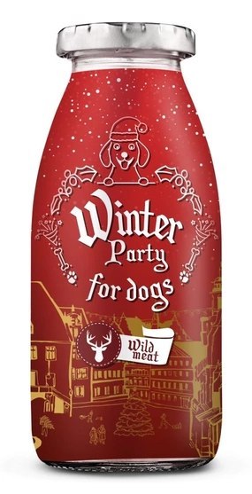 SmoothieDog Winter Party Dziczyzna z warzywami 250ml