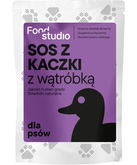 Sos z kaczki z wątróbką