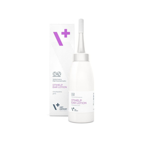 VetExpert Otihelp Ear Lotion, Emulsja Pielęgnacyjna Do Uszu, 75 ml,