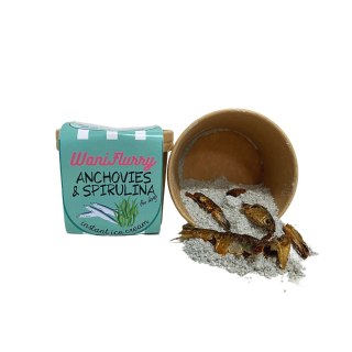 Waniyanpi LODY instant Waniflurry ANCHOIS I SPIRULINA 70g