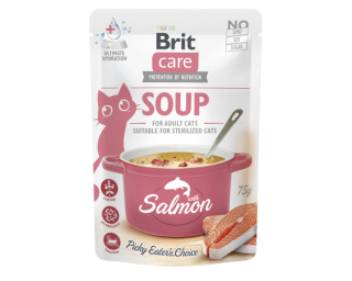 Brit Care Cat Soup with Salmon 75 g