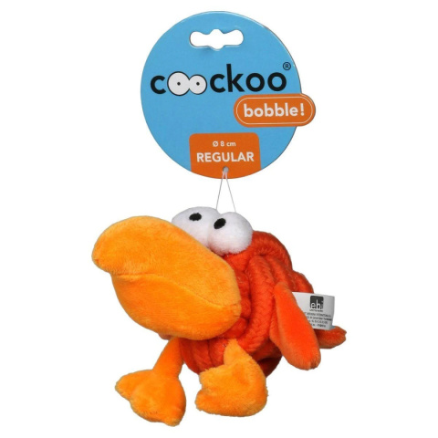 COOCKOO ZABAWKA BOBBLE 8,5cm CZERWONA