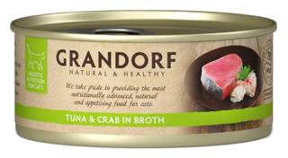 Grandorf Cat Tuna Fillet & Crab Fillet Tuńczyk i Krab 70g