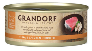 Grandorf Cat Tuna Fillet & Chicken Breast Tuńczyk Kurczak 70g