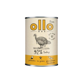 Ollo Pure Turkey - mokra karma dla psa ndyk 400g