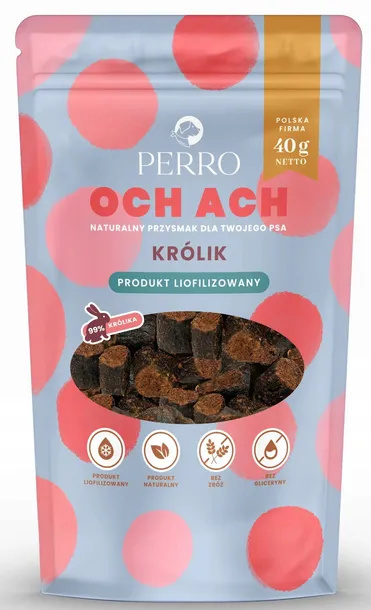 Perro OCH ACH królik liofiliat 40g