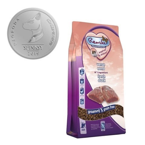 Renske Adult Cat fresh duck - świeża kaczka bez zbóż dla dorosłych kotów 400g Renske Adult Cat fresh duck - świeża kaczka bez zbóż dla dorosłych kotów 400g