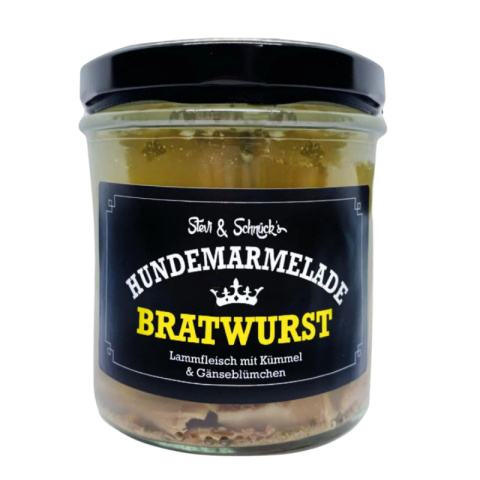 Stevi & Schnück‘s Hundemarmelade Bratwurst DŻEM DOBRY BRATWURST 275g