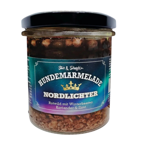 Stevi & Schnück‘s Hundemarmelade Nordlichter DŻEM DOBRY ZORZA POLARNA 275g