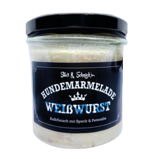 Stevi & Schnück‘s Hundemarmelade Weisswurst DŻEM DOBRY BIAŁA KIEŁBASA 275g