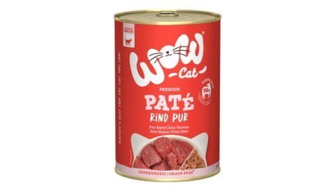 WOW CAT Rind Pur - wołowina dla dorosłych kotów 400 g