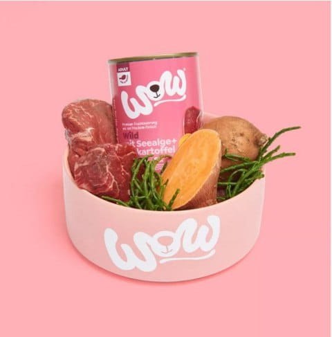 WOW Wild - dziczyzna z algami i batatami 150 g