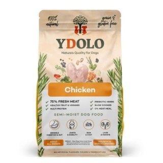 YDOLO Chicken - kurczak i ryby - półwilgotna karma dla psa 500g