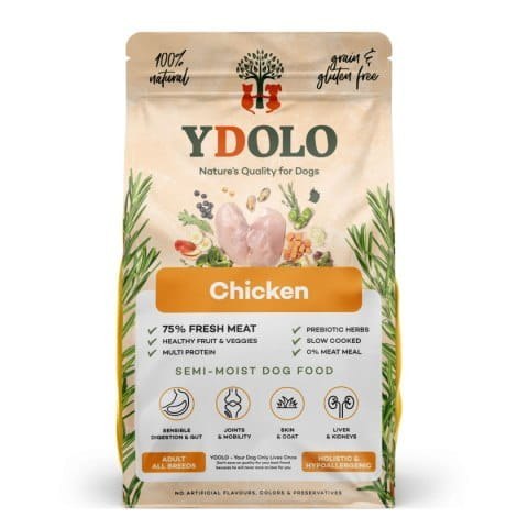 YDOLO Chicken - kurczak i ryby - półwilgotna karma dla psa 10 kg