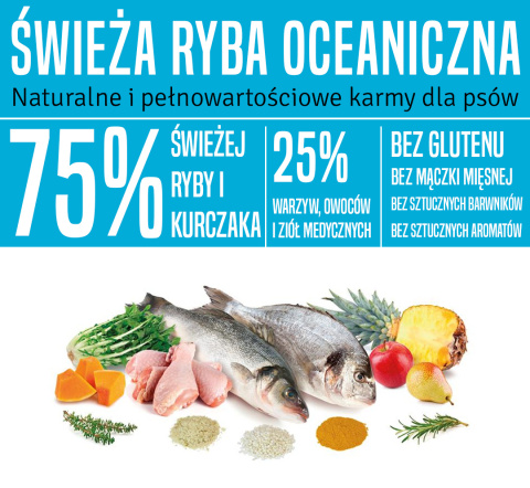 ARQUIVET FRESH PÓŁWILGOTNA KARMA DLA PSA RYBA OCEANICZNA 2,5 KG