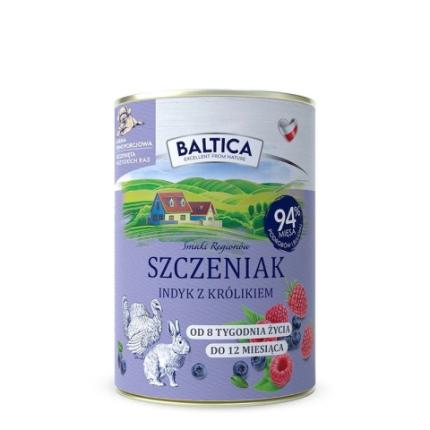 Baltica - Szczeniak - Jagnięcina z cielęciną 400g