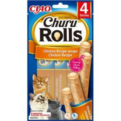 CHURU KOT ROLLS CHICKEN Przysmak dla kota z kurczakiem 40g