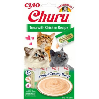 Churu Creamy Tuna with Chicken kremowy przysmak dla kota tuńczyk z kurczakiem 56g